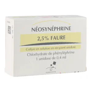 Neosynephrine 2,5% Faure dosette