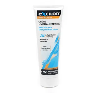 Crème Excilor pied sec et callosités Hydra intense
