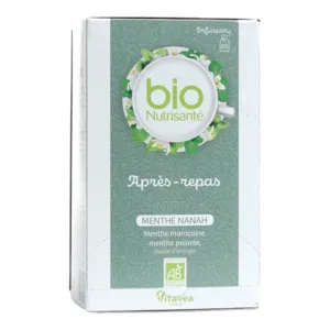 Tisane Après repas Bio Nutrisanté en sachets