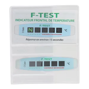 F-Test indicateur de température frontal