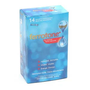 Ferrotone eau naturellement riche en fer