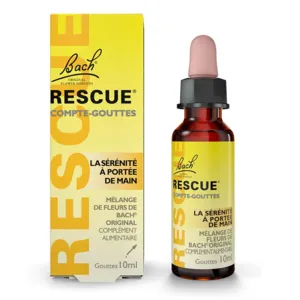 Rescue gouttes Fleurs de Bach