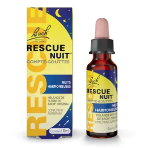 Fleurs de Bach gouttes Rescue Nuit