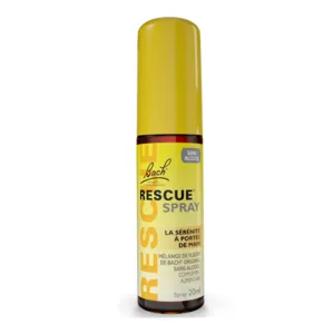 Spray Fleurs de Bach Rescue sans alcool