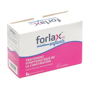 Forlax 4g constipation enfant