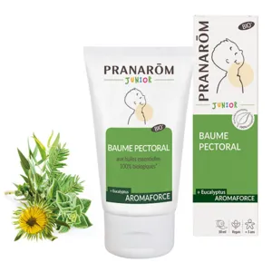 Pranarom Baume pectoral junior pour les voies respiratoires