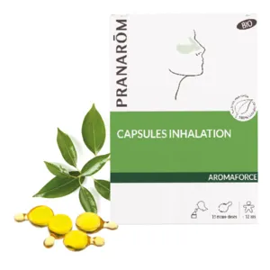 Pranarom Capsules Aromaforce pour inhalation