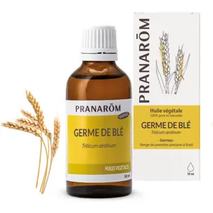 Pranarom huile de germe de blé pour peaux sèches