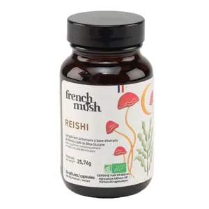 Gélules immunité French Mush Reishi bio