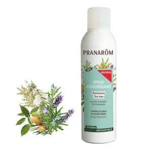 Spray assainissant Pranarom Aromaforce Ravintsara Tea tree Bio