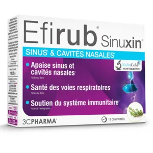 Efirub comprimés Sinuxin 3C Pharma
