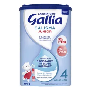 Lait Calisma Gallia 4eme age