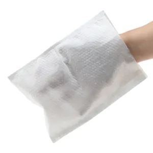 Gants de toilette en non tissé jetables Dispotech
