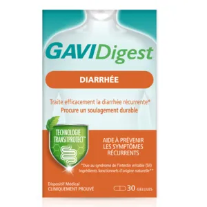Gélules Diarrhée chronique GaviDigest