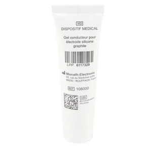 Gel pour électrode silicone graphite électrostimulation