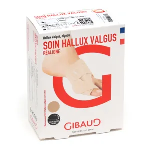 Orthèse nocturne Gibaud pour hallus valgus