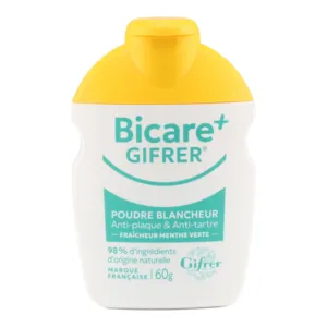 Poudre blancheur des dents Gifrer Bicare Plus