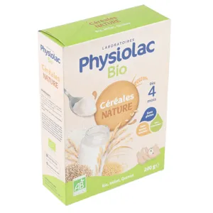 Physiolac Céréales infantiles nature Bio