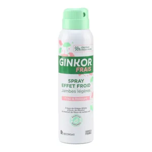 Ginkor Frais Spray effet froid circulation sanguine