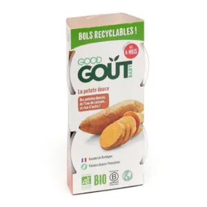 Purée bébé Good Goût à la patate douce bio