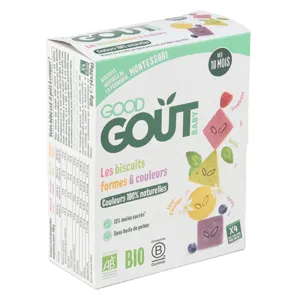 Biscuits Good Goût Bio Formes et Couleurs