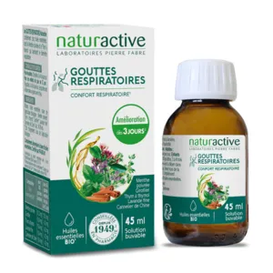 Gouttes respiratoires  Naturactive