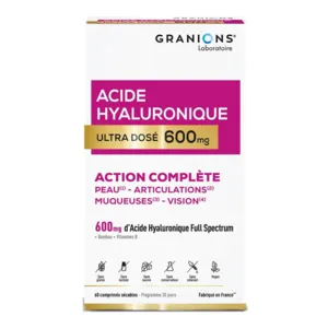 Granions acide hyaluronique 600 mg bambou vitamines B