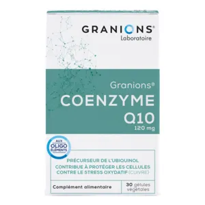 Granions coenzyme Q10 120 mg contre le stress oxydatif