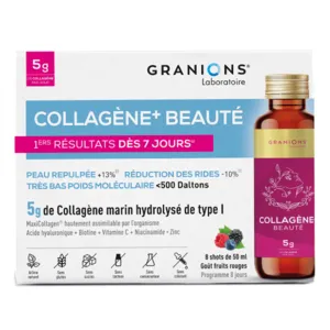 Collagène + beauté Granions unidose fruits rouges