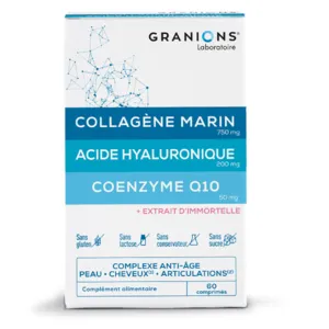 Granions complexe anti âge peau cheveux articulations