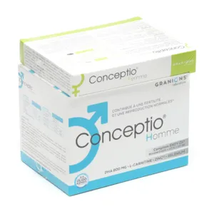 Conceptio Homme Femme complément fertilité
