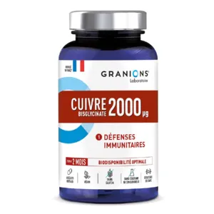 Granions de Cuivre gélules pour l'immunité