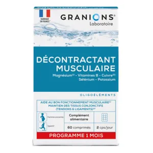 Granions Décontractant musculaire comprimés de Magnésium