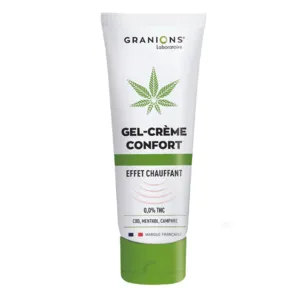 Gel crème de massage CBD Menthol Camphre Granions