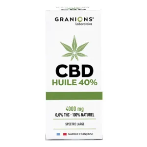 Huile 40% CBD Granions