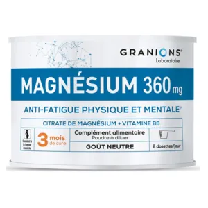 Granions Magnesium 360 mg poudre à diluer