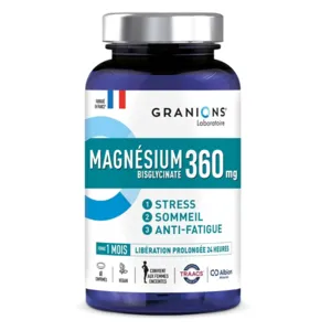 Granions Magnésium Bisglycinate de 360 mg comprimés