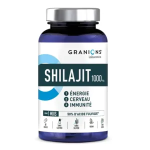 Gélules Granions Shilajit 1000 mg