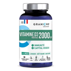 Granions Vitamine D 2000 UI comprimé à croquer