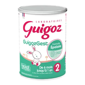 Lait épaissi Guigoz Gest 2ème âge