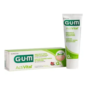 Gum dentifrice Activital Q10 gel