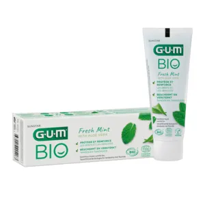 Gel dentifrice fraicheur Gum Bio