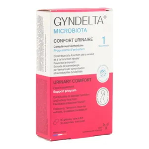 GynDelta Microbiota gélules confort urinaire