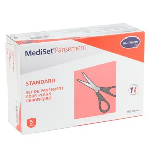 Set de pansement Standard Mediset pour plaies chroniques