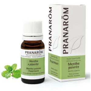 Pranarom Menthe poivrée huile essentielle anti inflammatoire