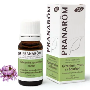 Pranarom HE Géranium rosat bourbon Bio