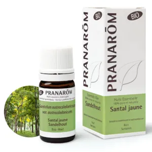 Santal jaune Pranarom huile essentielle bio veinotonique