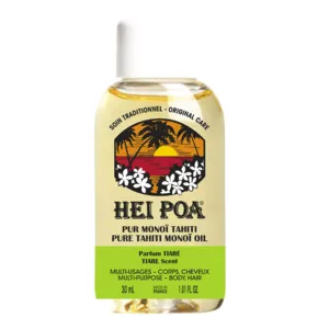 Huile de Monoï Pur Tahiti parfum Tiaré Hei Poa