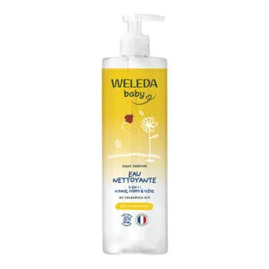 Weleda Bébé Eau nettoyante 3 en 1 an calendula bio
