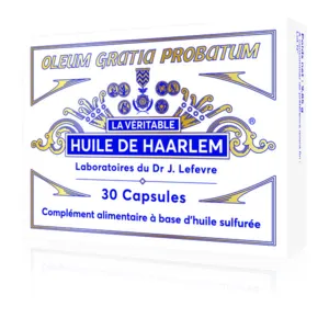 Huile de Haarlem en capsule